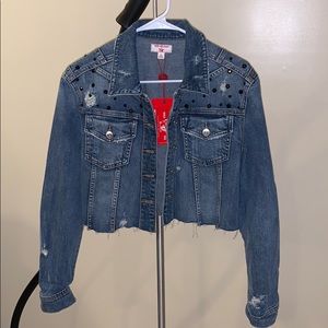 NWT True Religion denim jacket size S